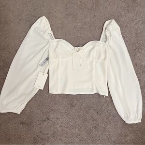 Aritzia wilfred novella blouse